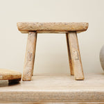 Ivy Vintage Wooden Stool