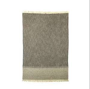 Jules Throw - Black Herringbone