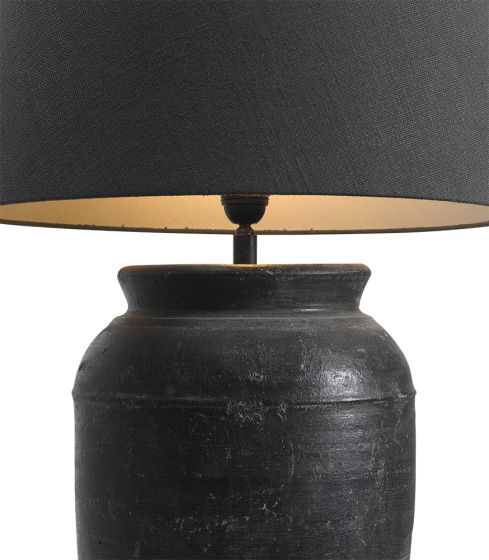 Strado Vase Lamp - Brown/Black