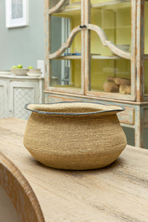 Large Basket Bowl - Natural