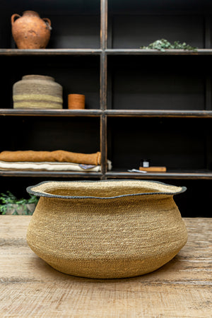 Large Basket Bowl - Natural