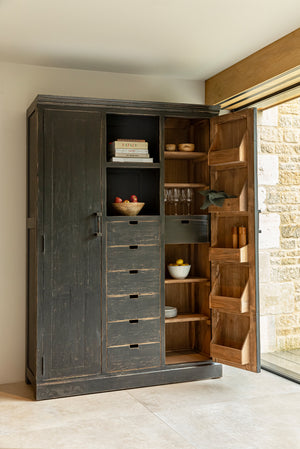Luther Black Cabinet
