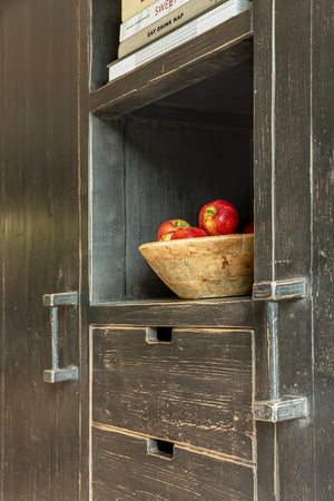 Luther Black Cabinet