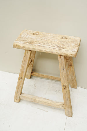 The pasture Vintage Elm Stool