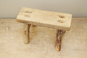 Rose Vintage Wooden Stool