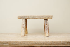 Rose Vintage Wooden Stool