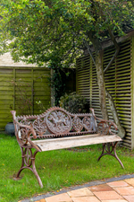 Arley Cast Iron Garden Bench - 120cm