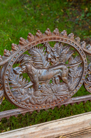 Arley Cast Iron Garden Bench - 120cm