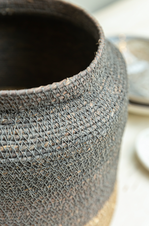 
                
                    Load image into Gallery viewer, Medium Vase Basket - Slate
                
            