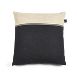 Marshall Cushion - Large Square - Black -Flax
