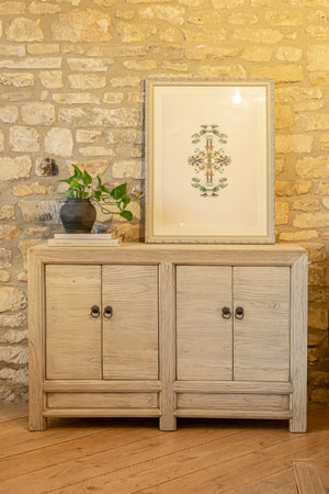 Rufus Elm 4 Door Sideboard