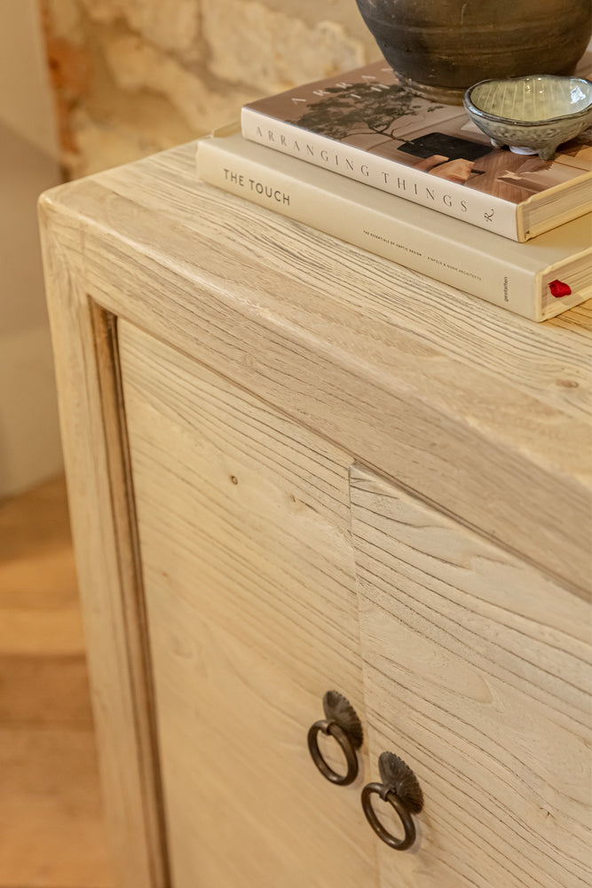 Rufus Elm 4 Door Sideboard