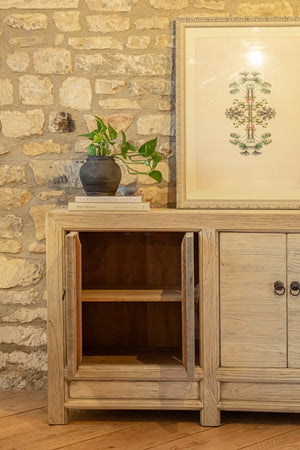 Rufus Elm 4 Door Sideboard