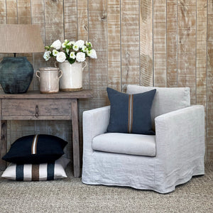 Snowshill Armchair - Premium Linen - Flax