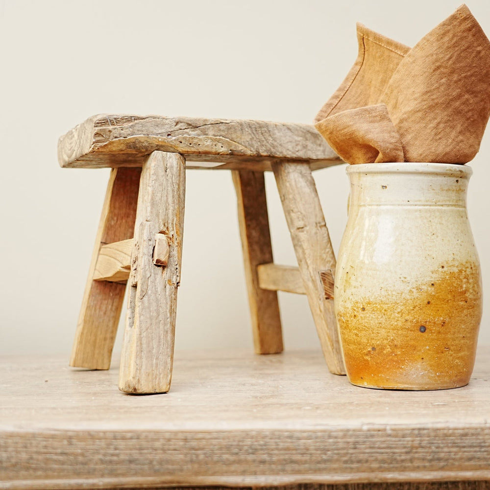Sweetpea Vintage Wooden Stool