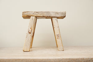 Sweetpea Vintage Wooden Stool