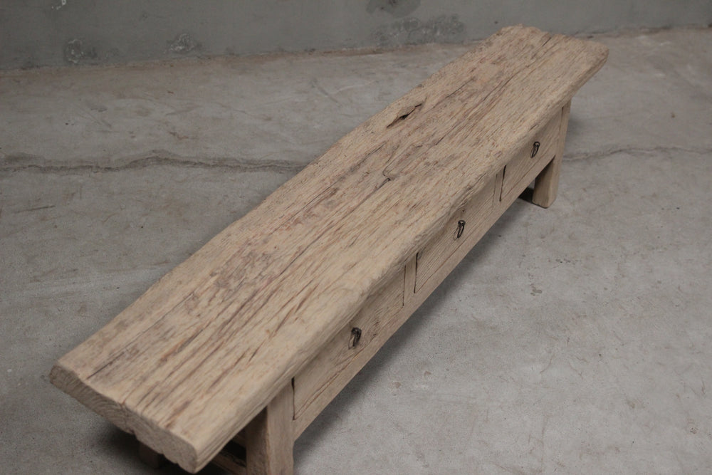 Cyril Reclaimed Coffee Table With Drawers