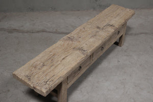 Martha Reclaimed Coffee Table With Drawers