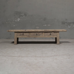 Martha Reclaimed Coffee Table With Drawers