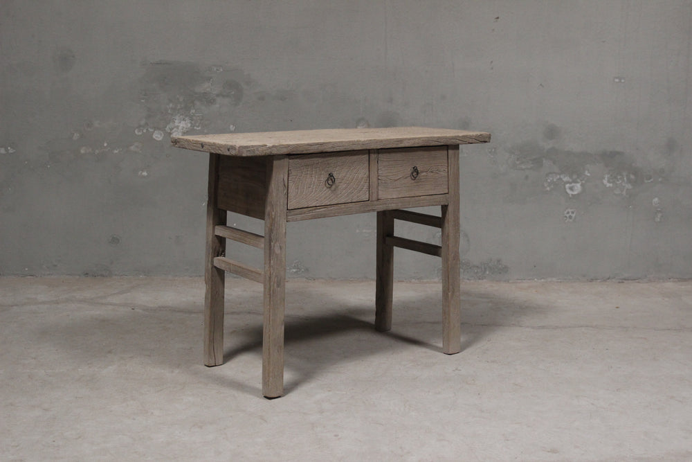 Minnie Vintage Two Drawer Side table