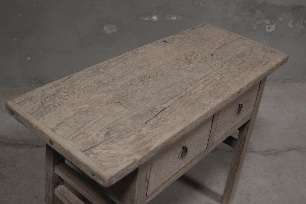 Minnie Vintage Two Drawer Side table