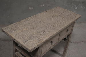 Minnie Vintage Two Drawer Side table