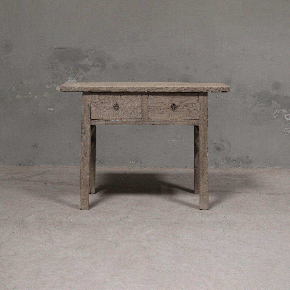 Minnie Vintage Two Drawer Side table