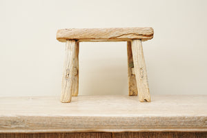 Wallflower Vintage Wooden Stool