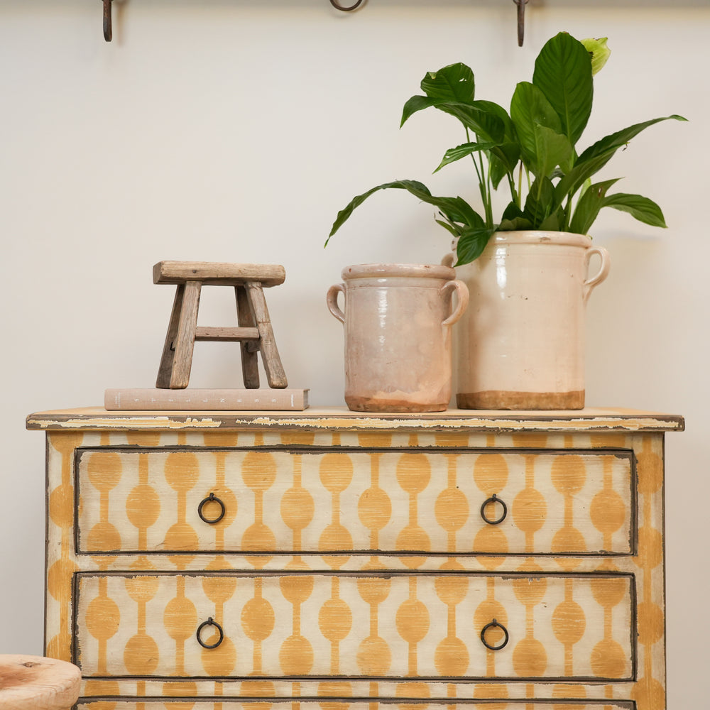Citron Chest of Drawers
