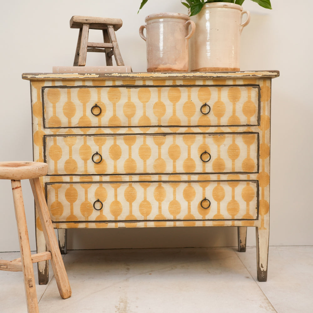 Citron Chest of Drawers