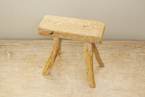Fern Vintage Wooden Stool