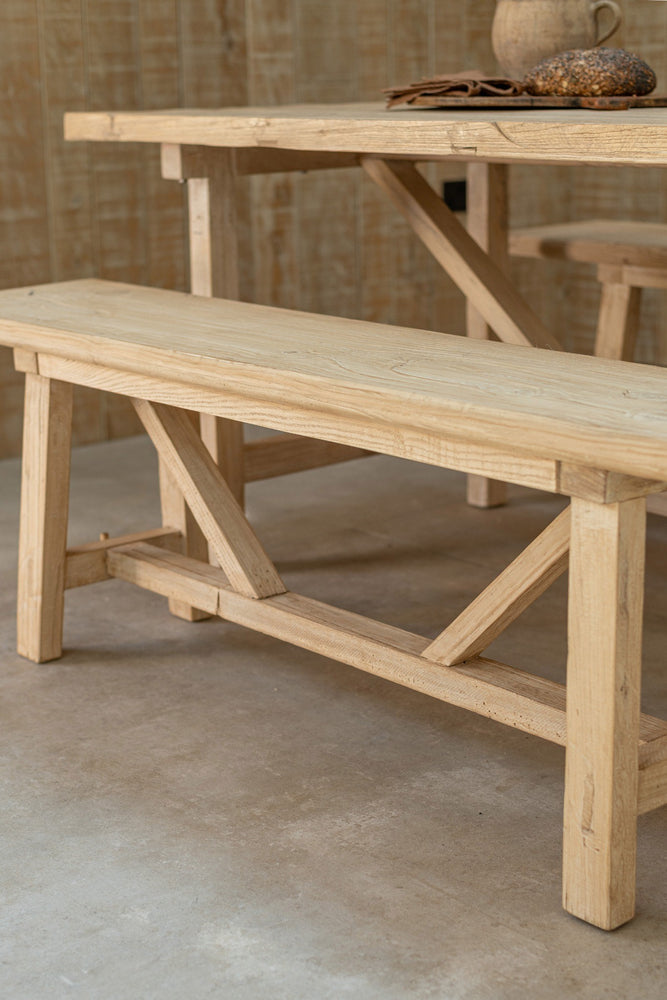 Kingscote Elm Bench - 160cm