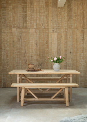 Kingscote Elm Dining Table - 180cm