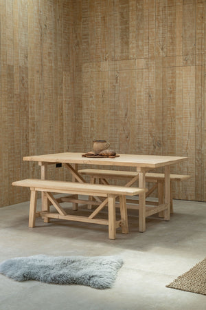 Kingscote Elm Dining Table - 180cm