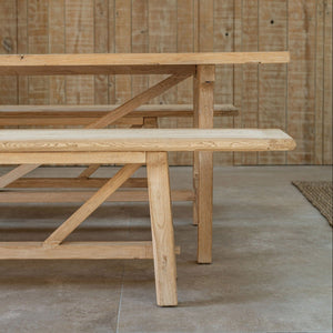 Kingscote Elm Bench - 160cm