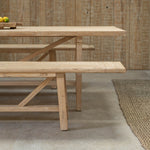 Kingscote Elm Bench - 280cm