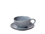 Broste Nordic Sea Cappuccino Cup with Saucer