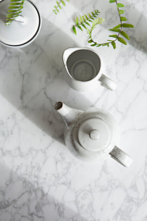 Timothy Oulton Marble Axel Dining Table