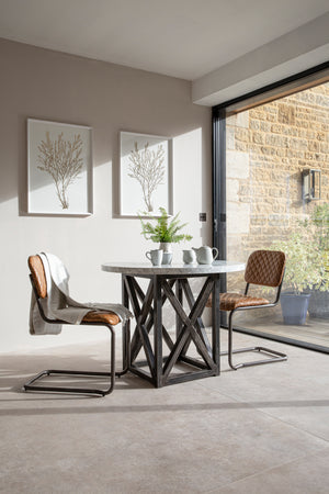 Timothy Oulton Marble Axel Dining Table