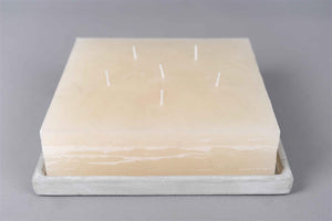Gothenburg Square Cement Tray - 22.5cm