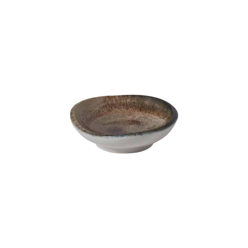 Crater Pebble Sauce Bowl 8cm