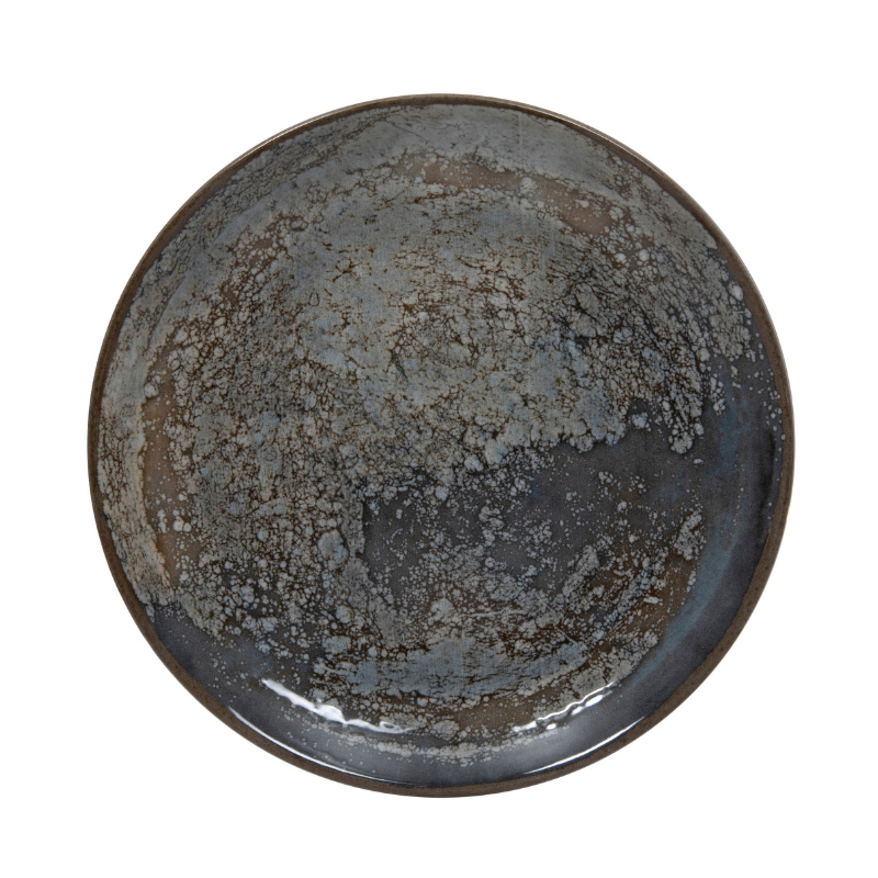 
                
                    Load image into Gallery viewer, Dark Moon Coupe Plate 19cm
                
            
