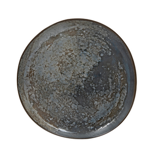 
                
                    Load image into Gallery viewer, Dark Moon Pebble Coupe Plate 20cm
                
            