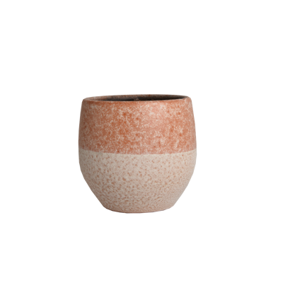 Drop Orchid Pot Rust - 14cm