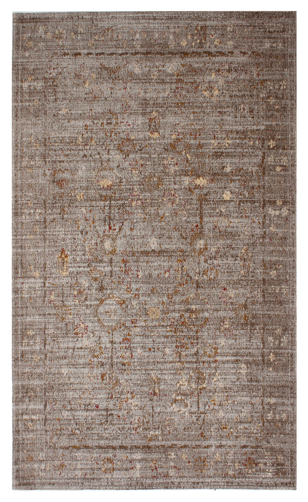 
                
                    Load image into Gallery viewer, Ada Grey/Gold Patterned Rug - 160cm x 240cm
                
            