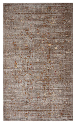 
                
                    Load image into Gallery viewer, Ada Grey/Gold Patterned Rug - 200cm x 290cm
                
            