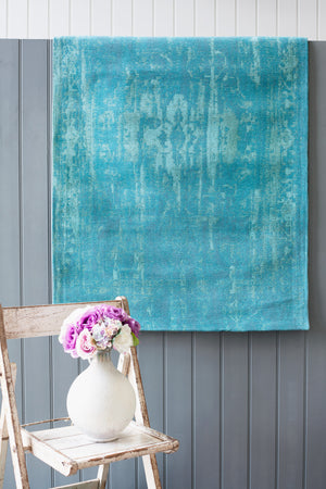 Ava Sea Blue Rug - (Sizes Available)
