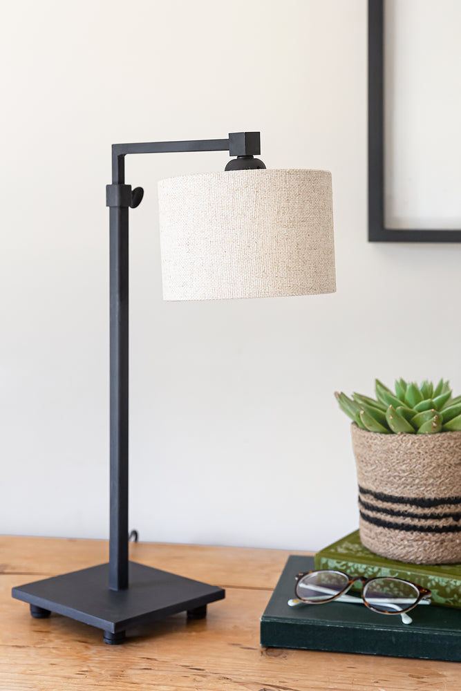 Bardolino Desk Lamp - Lead-Grey
