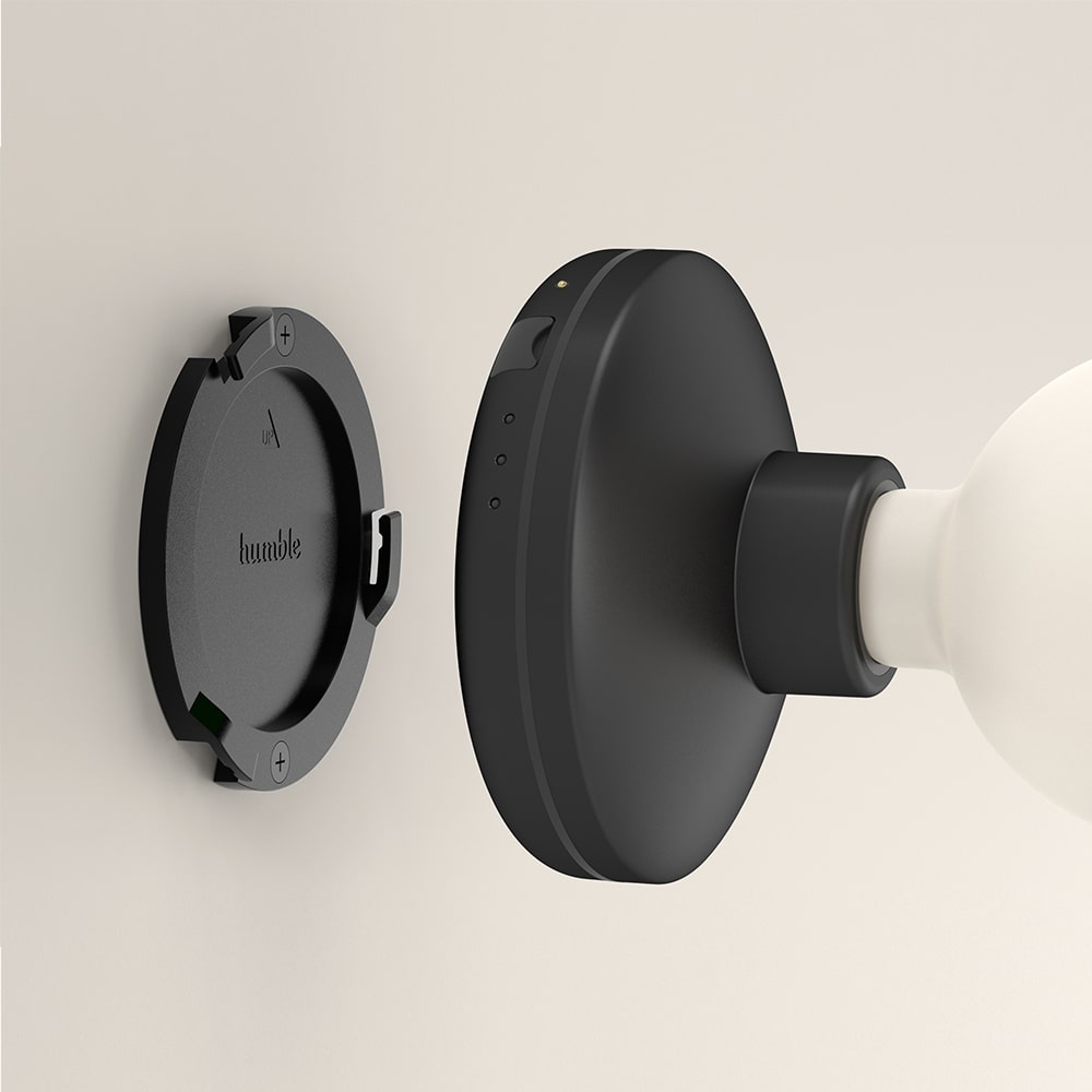 Humble Bee Wall Light - Black Frosted
