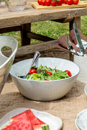 Broste Nordic Sand Serving Bowl